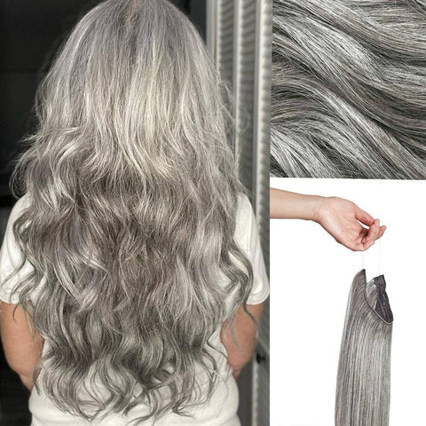 【Any 3 for 2】Highlight or Balayage Halo Hair Extensions/ Hair Weft
