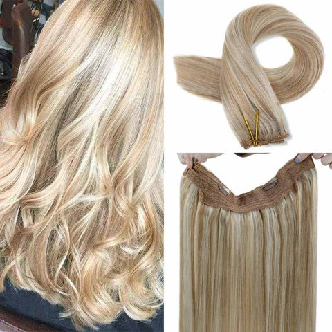 【Any 3 for 2】Highlight or Balayage Halo Hair Extensions/ Hair Weft