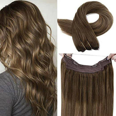 【Any 3 for 2】Highlight or Balayage Halo Hair Extensions/ Hair Weft