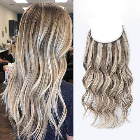 【Any 3 for 2】Highlight or Balayage Halo Hair Extensions/ Hair Weft