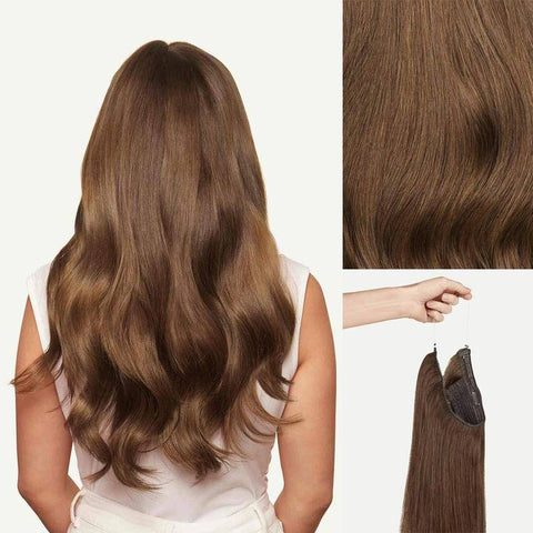 【Any 3 for 2】Highlight or Balayage Halo Hair Extensions/ Hair Weft