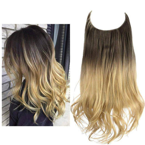 【Any 3 for 2】Highlight or Balayage Halo Hair Extensions/ Hair Weft