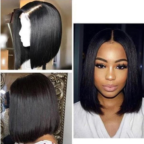Straight Soft Bob Wig for Black Women