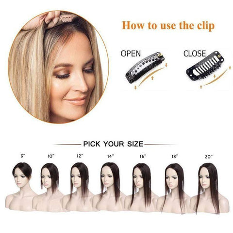 Seamless Silk-Base Hair Toppers【Buy 2 for free shipping】