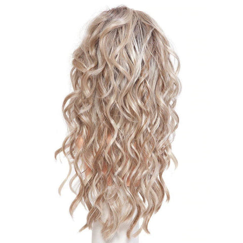 New listing Natural Bob Curly Silk Top Base Hair Topper Easily blended with your own hair