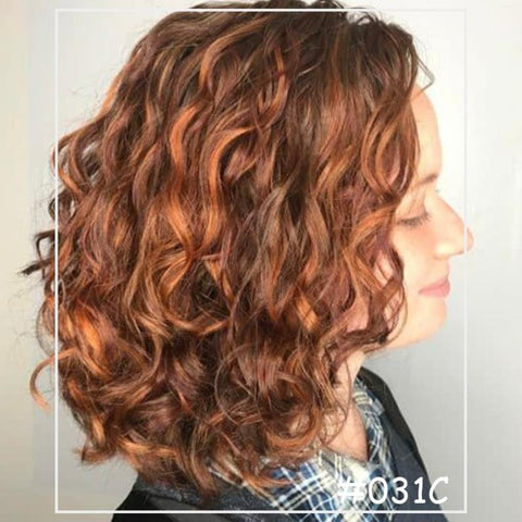 New listing Natural Bob Curly Silk Top Base Hair Topper Easily blended with your own hair