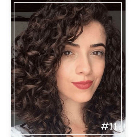 New listing Natural Bob Curly Silk Top Base Hair Topper Easily blended with your own hair