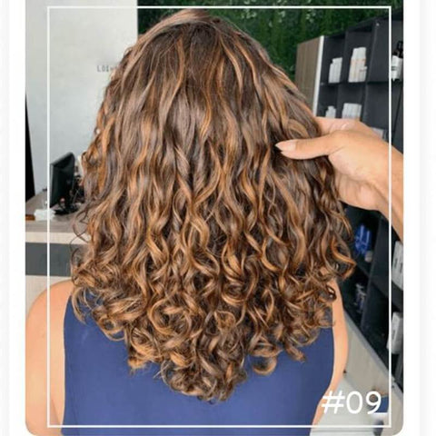 New listing Natural Bob Curly Silk Top Base Hair Topper Easily blended with your own hair