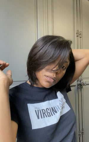 Short Straight  Bob Wig