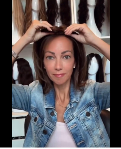【BUY 2 GET 1 FREE 】Straight Hair Toppers Clip In Hairpieces for Women