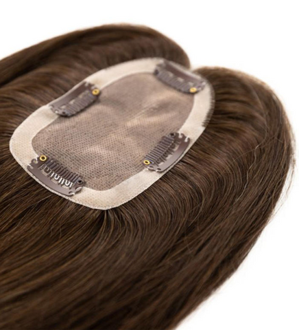 【BUY 2 GET 1 FREE 】Straight Hair Toppers Clip In Hairpieces for Women