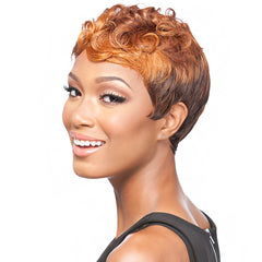 Curly Pixie Cut Wig Short A1 Hair Women's Soft Party Easy to Carry Daily Wear Party Evening Daily Christmas Party Wigs